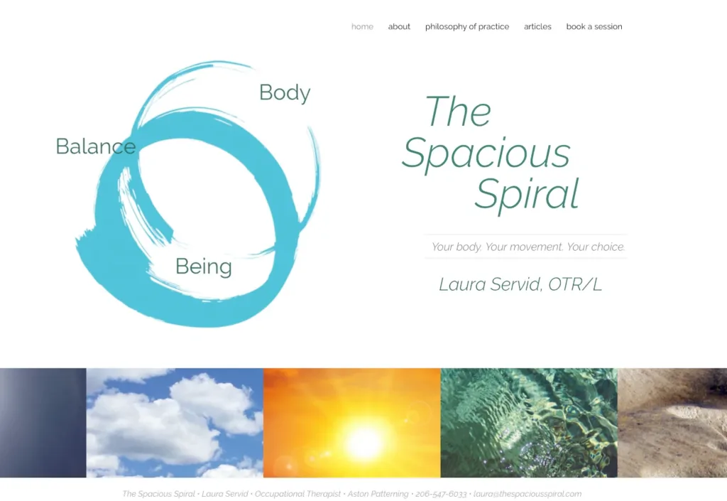 spacious spiral - affordable web design seattle