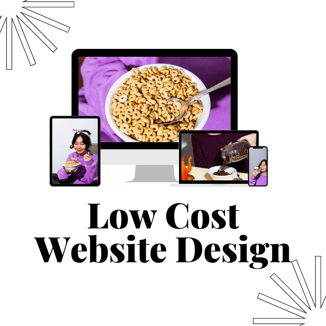 low cost website design